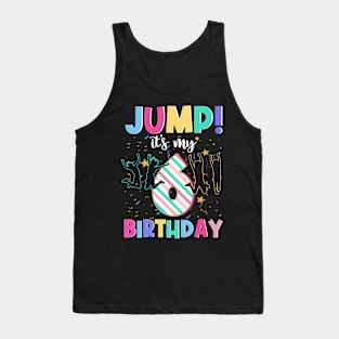 Jump It's My 6th Birthday Jumper 6 Years Old Jumping Tank Top